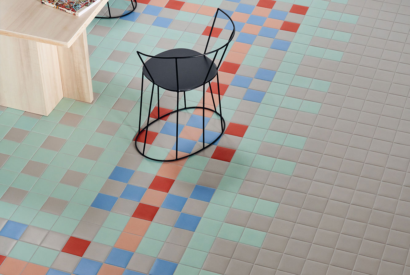PIXEL41 / LOBSTER / NUDE / GREY / POOL / MINT